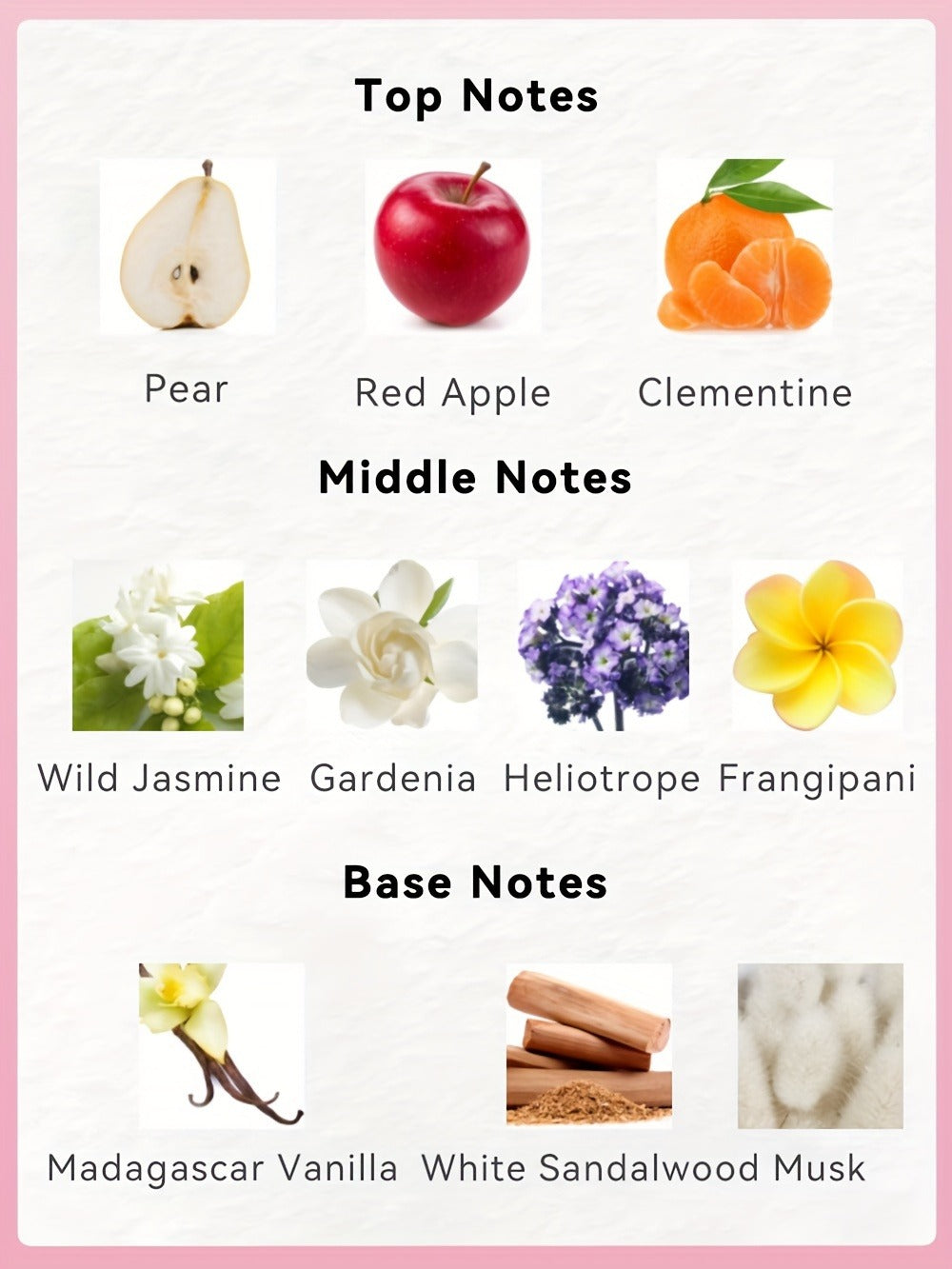 Perfume for Women Fruity Floral Eau de Parfum Long Lasting Pear Red Apple Clementines Woody Musk Scent 3.0 fl oz EDP Spray Bottle Gift for Her Daily Wear Date Night