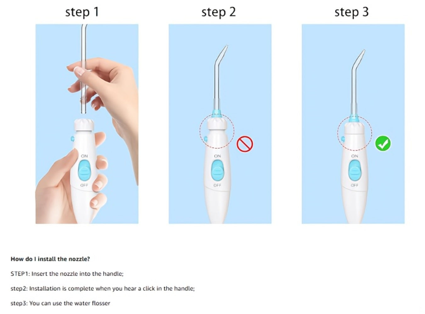 Water Flosser for Teeth and Braces Desktop Oral Irrigator 20oz Large Capacity 10 Adjustable Pressure Levels 8 Nozzles Professional Electric Teeth Cleaner for Family Adults Kids Gum Health Home Use