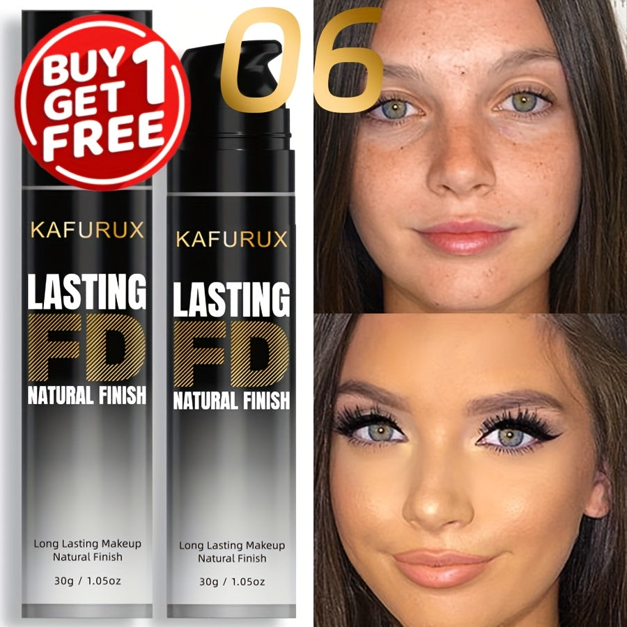 Liquid Foundation 2pcs Full Coverage Concealer Makeup for Women Light Texture Buildable Formula Evens Skin Tone All Skin Types Face Foundation Set