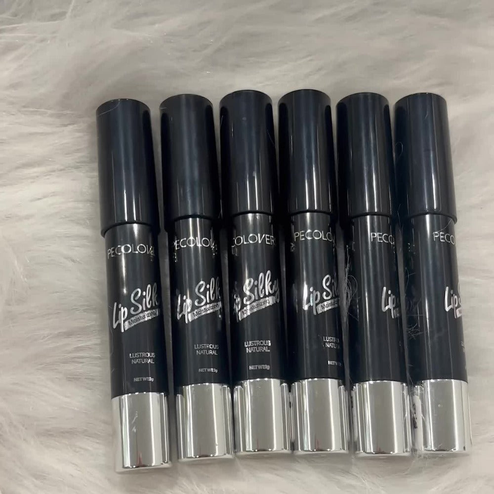 Waterproof Lipstick Set 6pcs — Long-Lasting High Pigment Lip Color with Moisturizing Balm, Red Shades for All Skin Tones, Perfect for Daily & Special Occasion Makeup