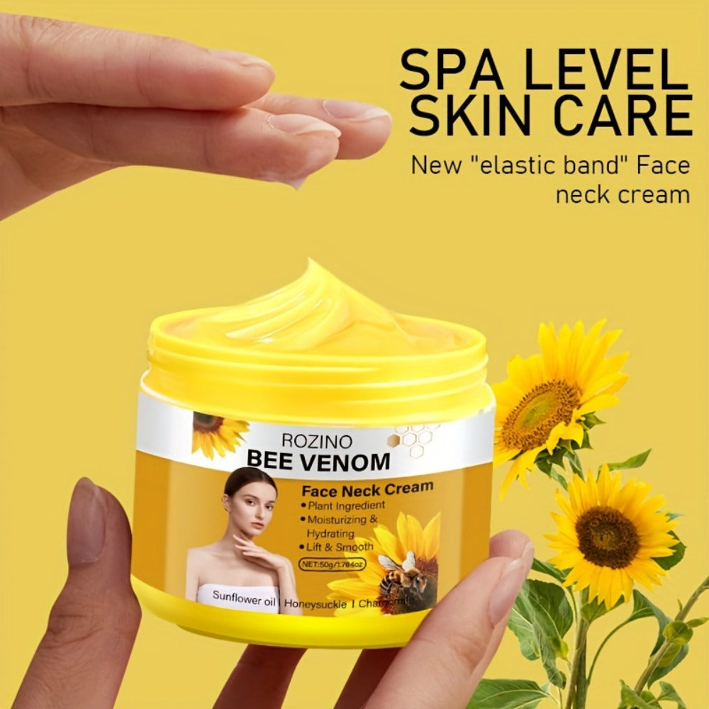 Honey Skincare Set 4pcs Natural Plant-Based - Hyaluronic Acid & Squalane Body & Face Care Kit for All Skin Types - Gentle Moisturizing Skin Care Gift Set Women