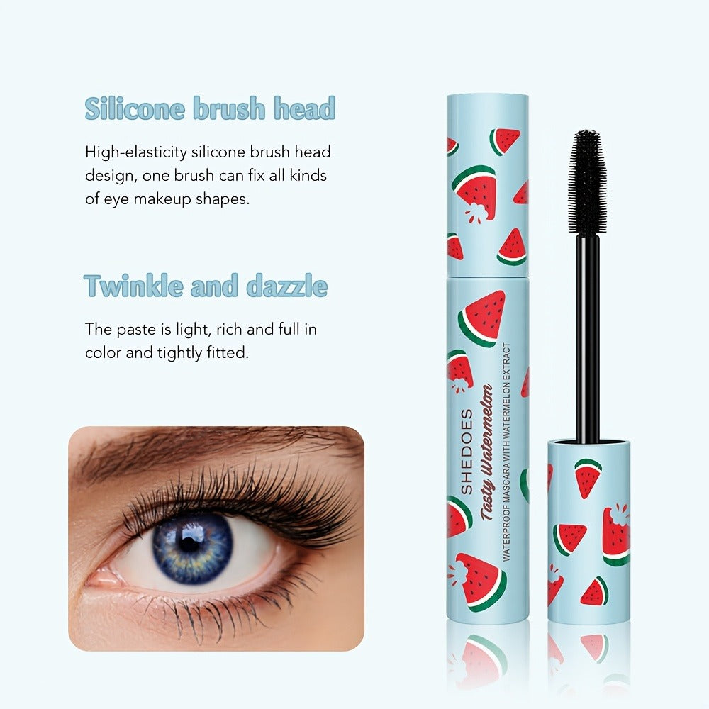 Watermelon Mascara 2 Pack — Waterproof Lengthening & Curling Formula, Thickening Natural Extension, Long-Lasting Hold, Beginner-Friendly Lash Mascara for Women