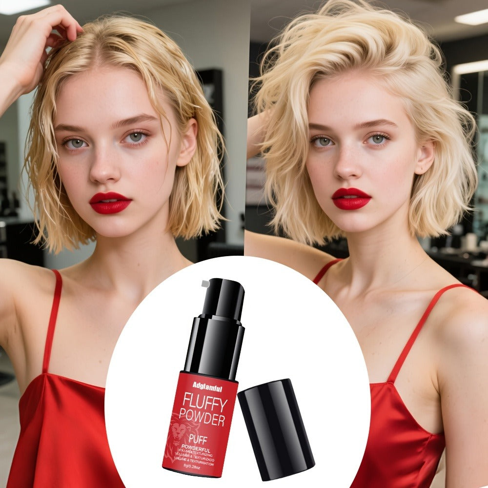 Hair Styling Powder Press Bottle - Oil Control Volumizing Powder for Texture & Natural Finish, Lightweight Dry Shampoo Alternative for Flat Oily Fine Hair