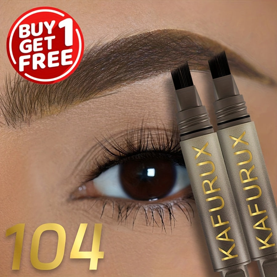 Long-Lasting Waterproof Eyebrow Pencil 2pcs Set - Sweatproof Brow Makeup with Eyebrow Powder & Setting Formula, Easy to Use, Brown, Earth Tone & Black Eye Makeup for All Skill Levels