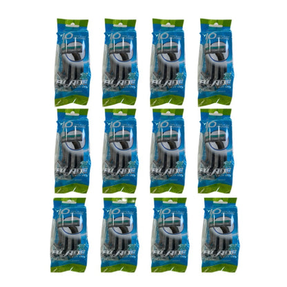Disposable Razors 120 PCS Double Blade Stainless Steel Shaving Razor Bulk Pack - Smooth Close Shave for Men & Women Body Face Leg Hair Removal