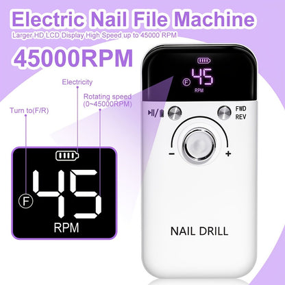 UV LED Nail Lamp 30 LEDs Infrared Auto Sensor Gel Polish Curer 3 Timer Modes 5s 30s 60s Detachable Magnetic Base for Hands & Feet Painless Curing Home Salon