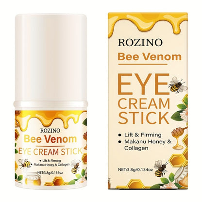 Under Eye Cream Bee Venom & Collagen Instant Lifting 3.8g Deep Moisturizing Dark Circles Puffiness Wrinkles Hypoallergenic Unisex Skincare Glycerin Eye Treatment All Skin Types
