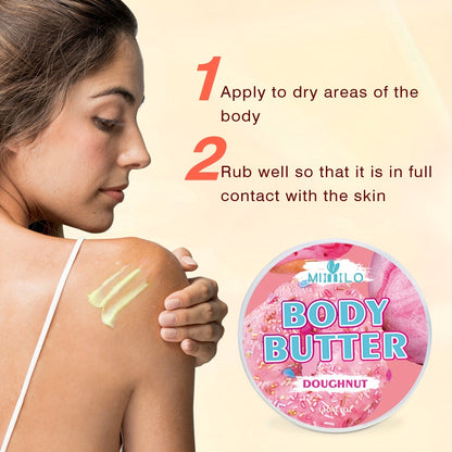 Body Glaze Lotion Set 8pcs Fruity Fragrance Pineapple Coconut Strawberry Coffee 8 Scents Non-Greasy All-Day Moisturizing Travel Size Body Moisturizer for All Skin