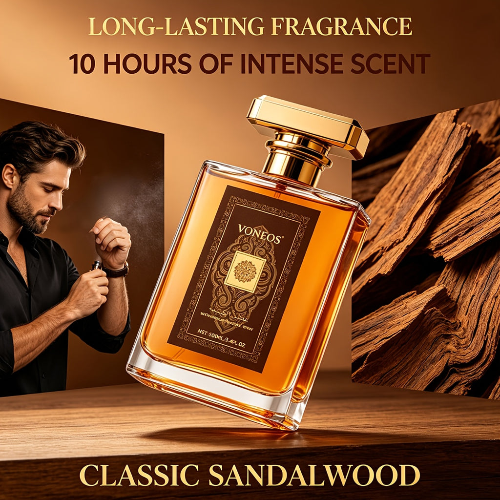 100ml/3.4oz Dubai Men'S Perfume:Sudan Fragrance Spray, Elegant, Long-lasting Arabic Cologne With Luxury Gold-accented Design, Unique Packaging, Premium Fragrance. Ideal Gift For Him-perfect For Daily Use, Father'S Day & Valentine's, & 2ml Mini Size
