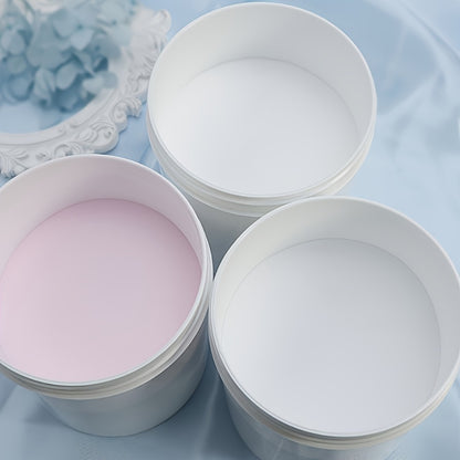 Nail Extension Powder 120g Clear Pink White No Lamp Needed Long-Lasting Acrylic Powder for Carving 3D Nail Art Professional Salon Home Use