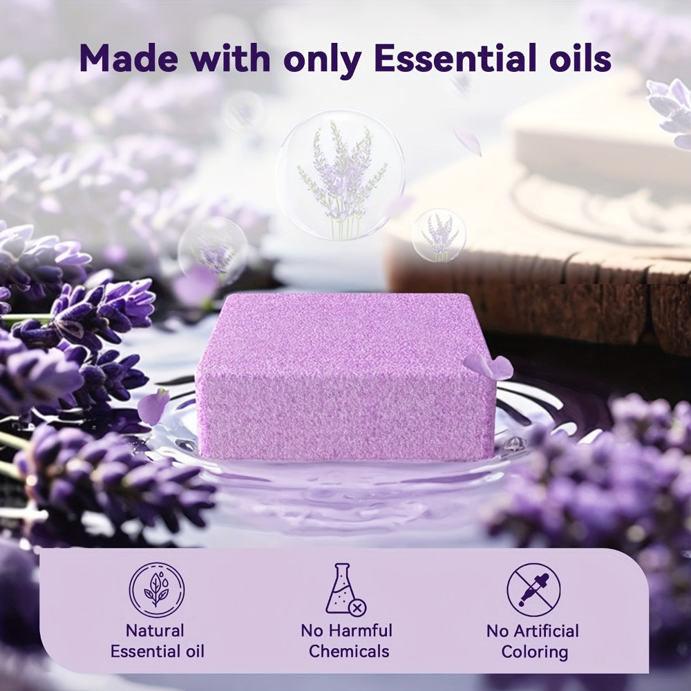 Shower Steamers Aromatherapy 6pcs Essential Oil Shower Tablets Eucalyptus Lavender Mint Citrus Jasmine Grapefruit Natural Spa Shower Bombs Self Care Gift for Women Men Bath Tablets