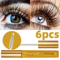 6pcs Eyelash Serum - Natural Ingredients, Eye Cosmetics Gel Mascara Cream, Moisturizing, Eye Makeup, Mascara, Curled Up, Suitable for Beginners