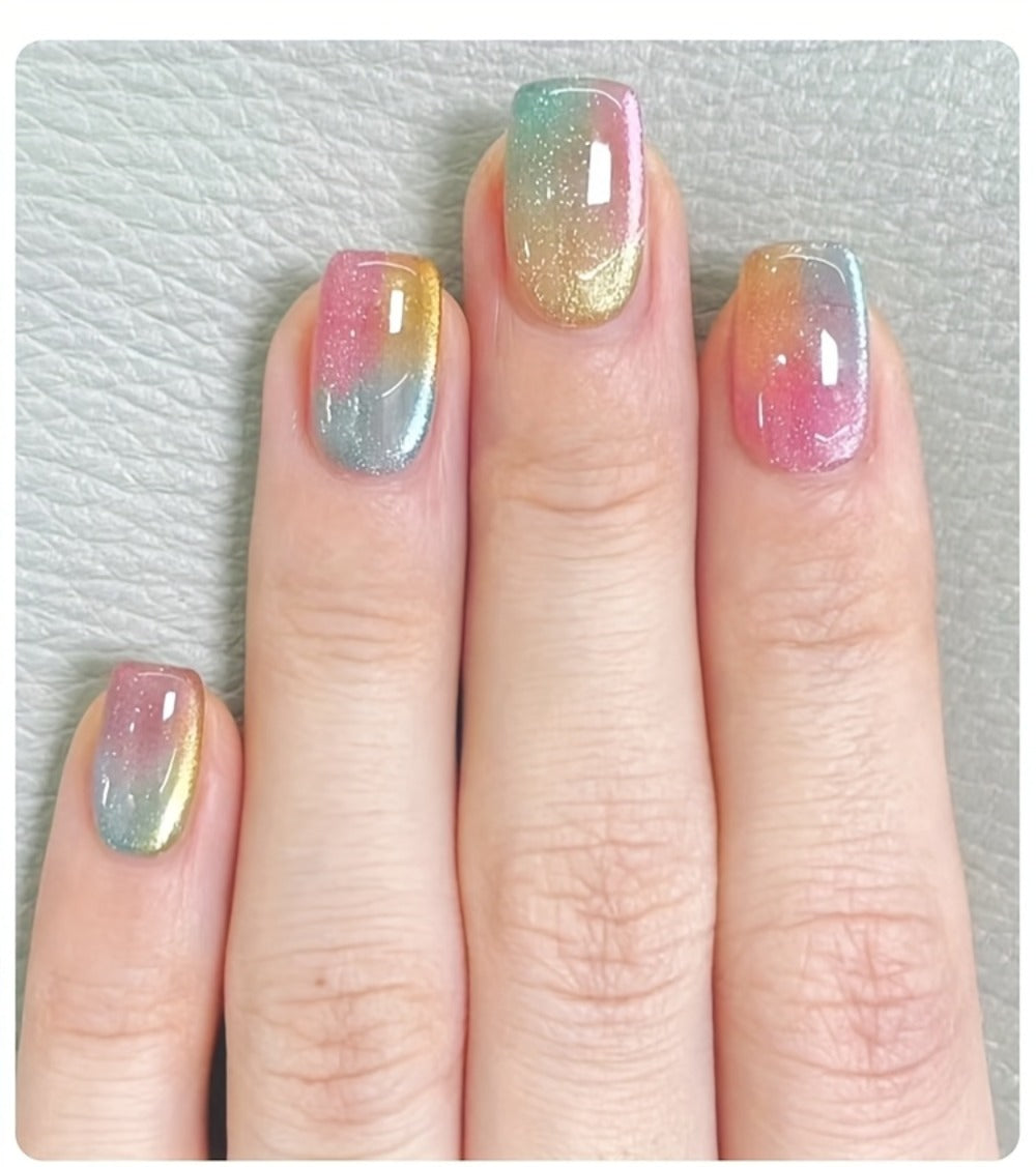 UR SUGAR 4IN1 Pat Ombre Gel Nail Polish Easy Gradient Painting Gel for DIY French Nail Manicure Solid Varnishes Paint Art Gel