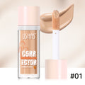 USHAS Liquid Concealer - 12 Shade Range, Full-Coverage Waterproof & Buildable Coverage, Self-Applying Applicator Brush Tip, Long-Lasting Non-Cakey Formula for Sensitive/Combination/Oily Beige - Instantly Cover Dark Circles,, Blemishes