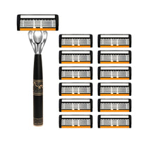 1 Handle + 12 Blades