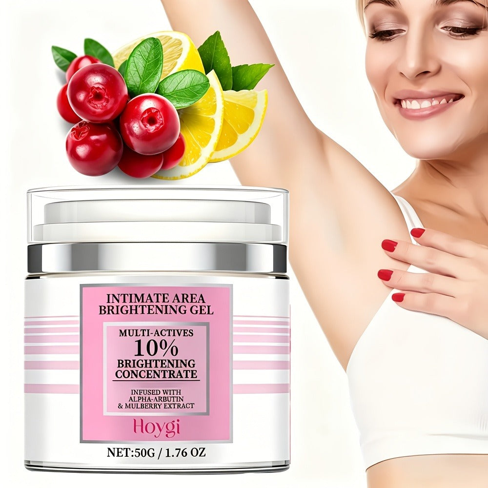 50g Arbutin Brightening Cream, Knee Brightening Cream, Look Reduced The Appearance Of Dullness. Suitable for Brightening Face, Knees, Intimate Areas, And Underarms. Evens Light Beige. Daily Exfoliating Moisturizer.