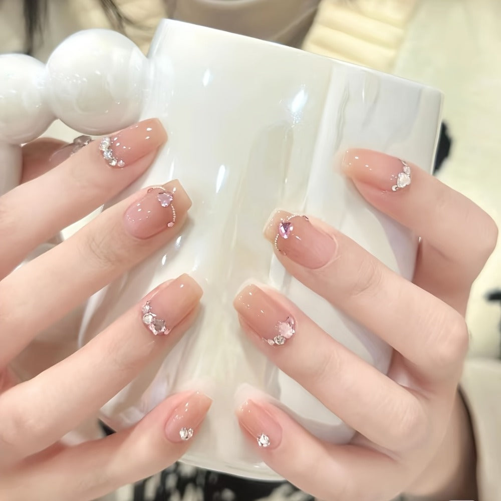 23-in-1 Professional Acrylic Nail Kit Complete with 12 Glitter Colors, White & /Pink Powder - DIY Nail Extensions for Beginners & Pros, Full Nail Set (No Glue/Liquid) - - Manicure System for Women