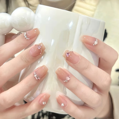 Acrylic Nail Kit 23-in-1 Professional Complete Set with 12 Glitter Colors White & Pink Powder - DIY Nail Extensions for Beginners & Pros No Glue No Liquid Manicure System for Women