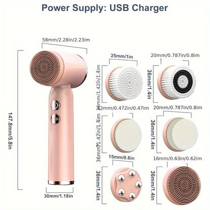 Face Massager EMS Microcurrent Skin Tightening Device - V-Face Lifting Double Chin Reducer Neck Rejuvenation USB Rechargeable Portable Beauty Tool