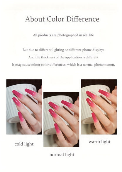 Gel Nail Polish Set 9 Colors | MORDDA Rainbow Mini Nine-Grid Kit — High Saturation, Long Lasting, No Alcohol, Gradient Nail Art Effect, Salon Quality Gift for Women