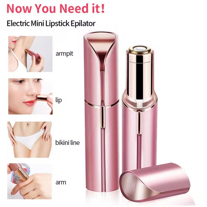 Electric Shaver Perfect Hair Removal Female Facial Epilator Painless Safe Female Body Facial Tool 232659269