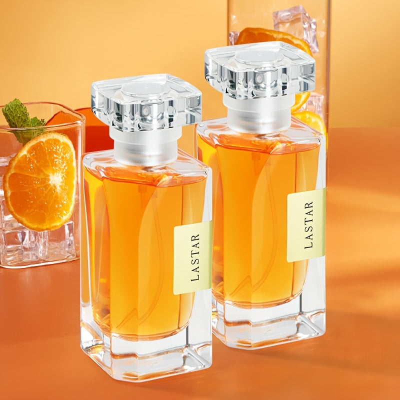 Orange Fruit Fresh Perfume, Fresh Natural Orange Fragrance, Exudes Natural Body Fragrance, Shows Feminine Charm, Suitable for Dating, Daily Use, Beautiful Design, Gift Box Packaging, Perfect Choice for Gifts (Christmas, Valentine'S Day, Anniversary)