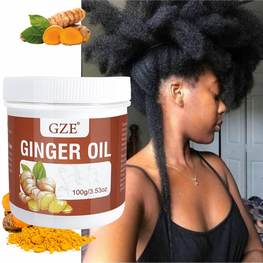 GZE Ginger Oil, Creating Longer, Thicker and Healthier Hair, Moisturizing.
