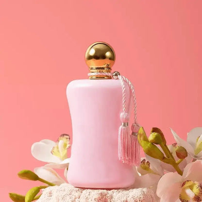 Women's Perfume Turkish Rose & Lychee Floral Fragrance — Long-Lasting Luxurious Scent, BPA-Free Formula, Elegant Bottle Design, Eau de Parfum for Women, 75ml / 2.5 oz