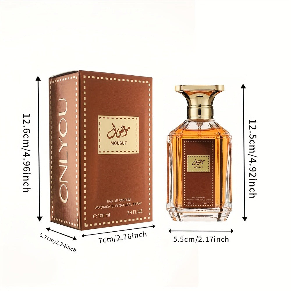 Men's Cologne Woody Ebony Eau de Parfum — Long Lasting Fragrance for Men | 3.4 fl oz & 1.69 oz Collector's Edition | Daily Wear, Office & Gift