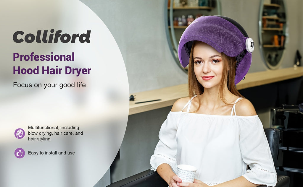 Standing Hair Dryer 1875W Professional Ionic Hooded Hair Dryer