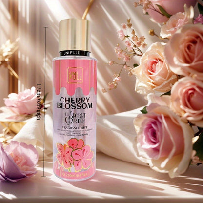 Perfume Body Spray for Women 8.4oz Floral Fruity Eau de Toilette Long-Lasting Hair & Body Mist - 13 Scents Colorful Bottle Design Perfect for Daily Wear Dates Parties & Gifting