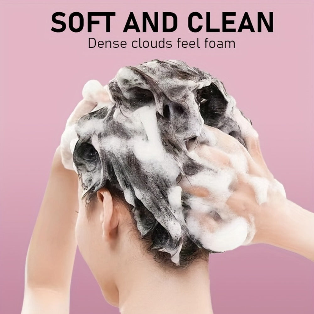 Rosemary Biotin Onion 3-in-1 Shampoo Bar for Damaged Hair - Scalp Nourishing Strengthening Hair Growth Shampoo Cleanses Scalp Debris Moisturizes Roots Revitalizes Hair 100g