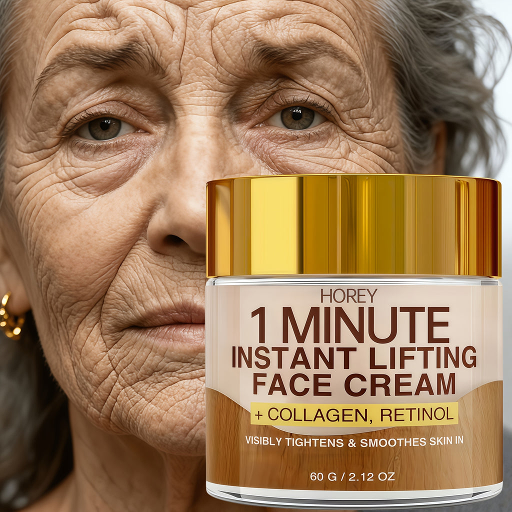 Instant Firming Lift Cream Provides Deep Hydration That Smooths Out Dry Fine Lines, Enhances Radiance And Elasticity, And Effectively Signs of Aging And Sagging for a Youthful Appearance. It Is Formulated with Retinol And Collagen