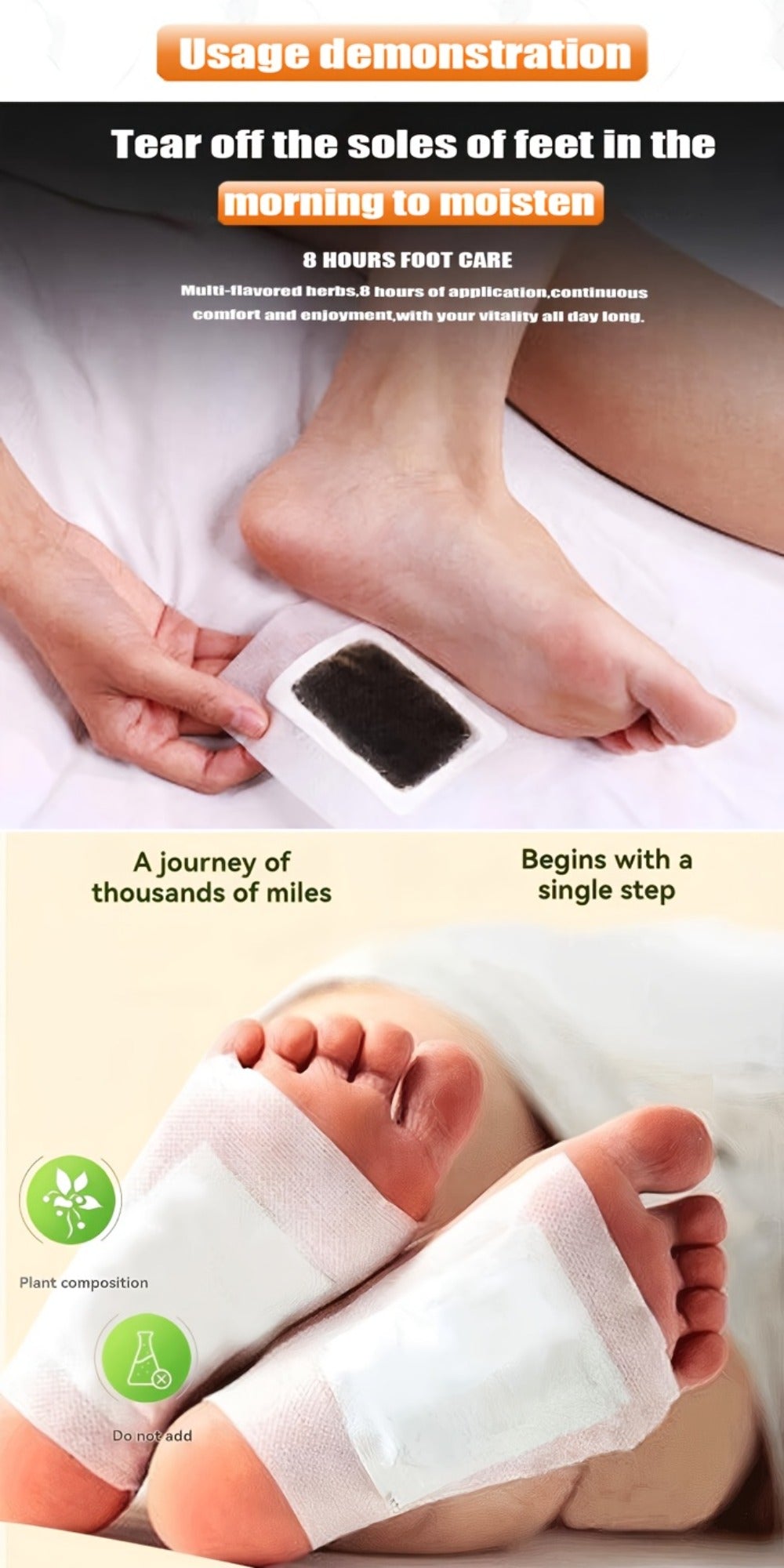 30 Golden Deep Cleaning And Care Foot Pads, Natural Moisturizing Non-alcoholic Foot Pads, Natural Bamboo Vinegar Ginger Powder Plant Ingredients, Foot Massage Pads After Foot Bath - Portable Foot Scrubbing And Care For Home And Office Use