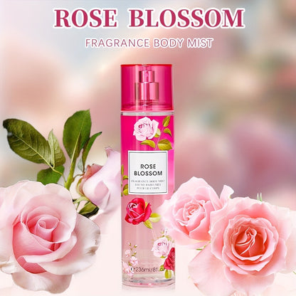Body Mist for Women Long Lasting Fragrance Hair & Body Spray 8 Fl Oz 236ml Lightweight Floral Fruity Sweet Perfume Mist 14 Scents Daily Use Date Night Gift for Her