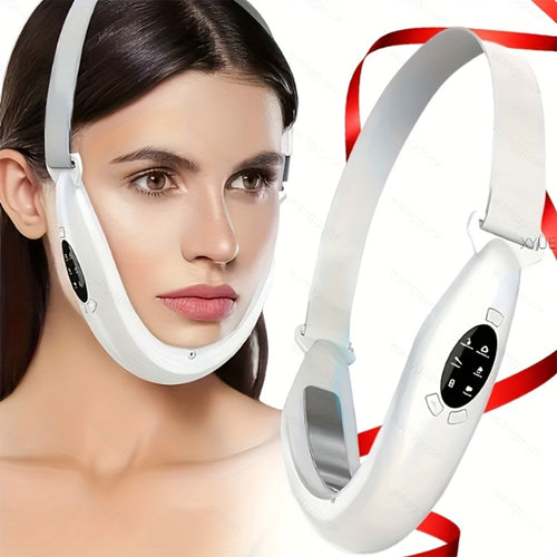 Electric Facial Massager USB Rechargeable 400mAh - Intelligent Face Neck Beauty Device Odorless Skin Tightening Anti-Aging Lifting Tool for Women - Perfect Gift Idea
