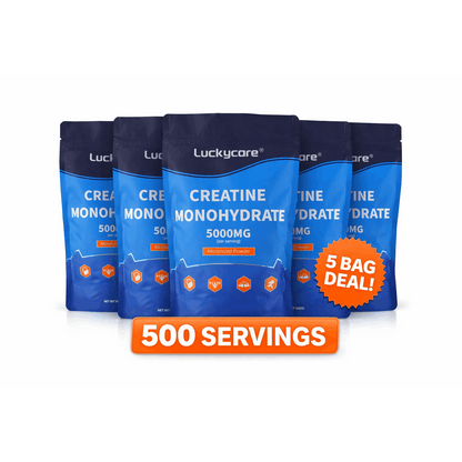 Creatine Monohydrate Powder 500g — 5000mg Per Serving | Micronized Pure Unflavored Creatine | cGMP Certified | Third-Party Tested | Keto & Paleo Friendly | Pre & Post Workout Supplement