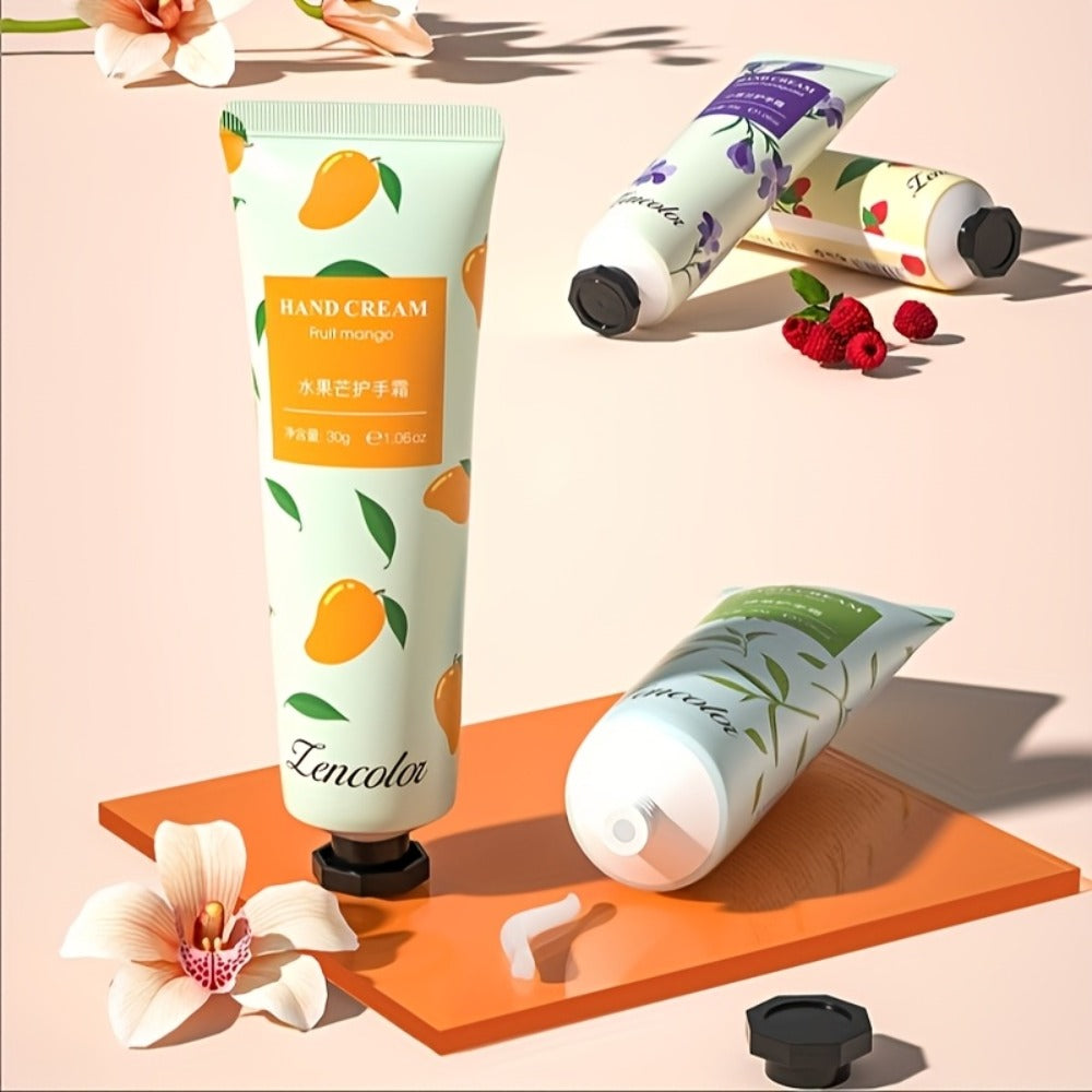 10pcs Hand Cream Set, Scented Hand Cream for Dry And Cracked Hands, Travel Size Hand Cream Mini Moisturizer with Shea Butter, Perfect for Holiday Gifts Mother's Day Gifts, Moisturizing Spring And Summer Non-Greasy,working hands cream,hand lotion