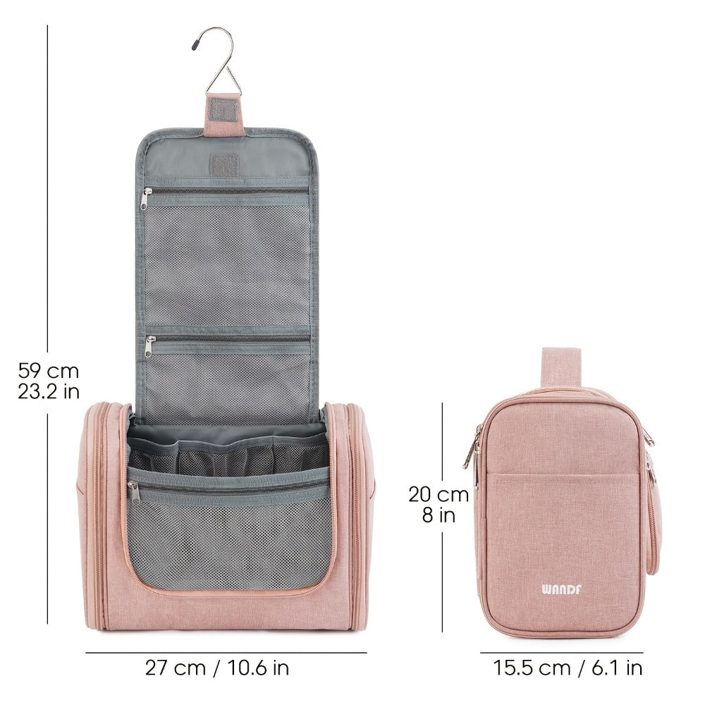 Hanging Toiletry Bag Shower Bag With Hook Multifunctional Pocket Travel Cosmetic Makeup Organizer With Handle Bathroom Bag For Women And Men Toiletries Bag For Travel