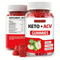 60 Vegan Keto ACV Gummies - Apple Cider Vinegar with Pomegranate Beet Juice Powder And B12, Rich In Vitamin B And C. Suitable for Men And Women, Gluten-Free