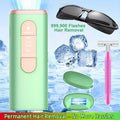 LEFINEE IPL Hair Removal Device Painless Home Use Permanent Hair Removal Multiple Energy Levels Suitable for Face, Legs, Underarms, And Bikini Line, Upgraded Version 999K Flashes Multiple Levels Portable Full Body Use Christmas Birthday Gift Unisex