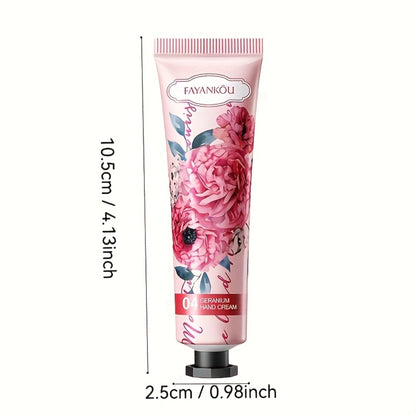 Mini Hand Cream Set 30pcs Travel Size Moisturizing Lotion Lactic Acid Glycerin Dry Cracked Hands Body Care Plant Scented Wedding Favors Gift Bulk Sadoer