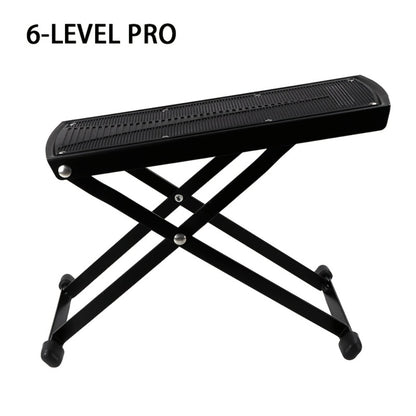 Pedicure Footrest Stand Adjustable 4-6 Level Non-Slip Portable Foot Rest for Nail Care - Professional Manicure Pedicure Tool for Salon & Home Use