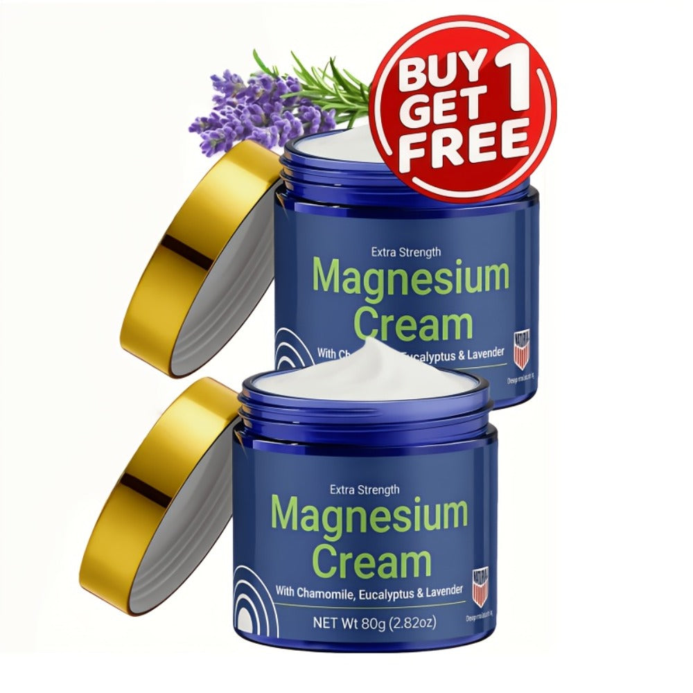Buy One Get One Free (2pcs) Advanced Moisturizing Lotion Magnesium Cream, Strong And Lasting Moisturizing, Suitable for Office Workers, The Elderly, Athletes, Skin Friendly Ingredients, Quick Absorption Of Texture, Body Skin Care, Gifts for Family