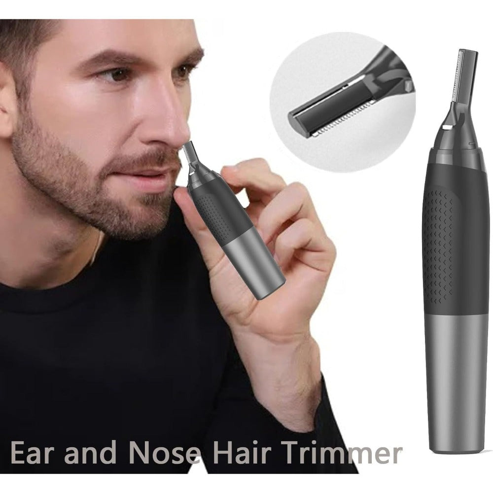 Eyebrow Trimmer for Men, Rechargeable Ear and Nose Hair Trimmer - Electric Detail Trimmer for necklines, sideburns, Ear Hair Trimmer
