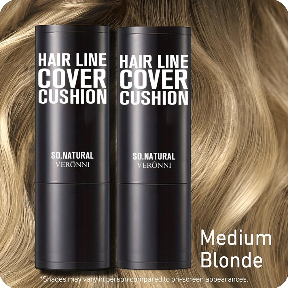 Hairline Shadow Powder Stick 2-Pack - Waterproof Hairline Concealer Pen for Instant Root & Hairline Coverage, Natural Finish, 5 Shades Available