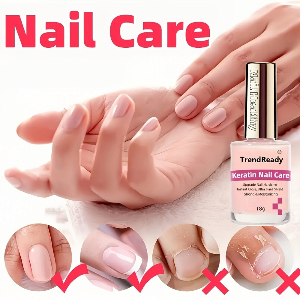 [Christmas Gift] 6/2pcs 15ml Nail Hardener | Pink/White/Yellow Color, Extra Strong for Weak Nails, Long Lasting & Fast Drying, Manicure Essentials, Nail Care, Smoothes Nails, Ideal for Christmas Gift, Black Friday