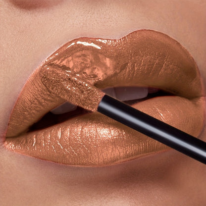 Shimmer Liquid Lipstick — Highly Pigmented Metallic Lip Gloss | Long-Lasting Non-Sticky | Plant Squalane Formula | 24 Shades for All Skin Types