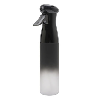 Fine Mist Spray Bottle 300ml 10oz Plastic Refillable Fragrance-Free for Hair Styling Salon Gardening Plant Watering Cleaning Gradient Black Pink Purple