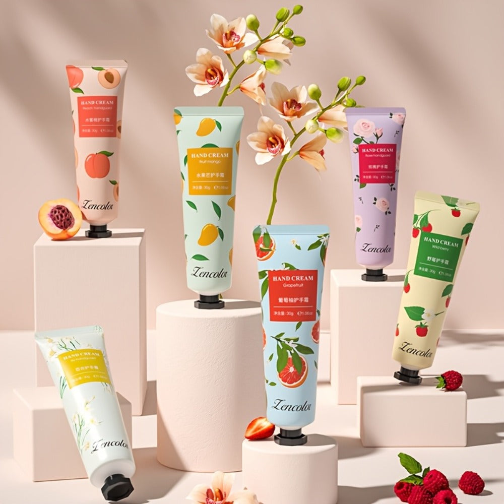 10pcs Hand Cream Set, Scented Hand Cream for Dry And Cracked Hands, Travel Size Hand Cream Mini Moisturizer with Shea Butter, Perfect for Holiday Gifts Mother's Day Gifts, Moisturizing Spring And Summer Non-Greasy,working hands cream,hand lotion